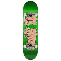 Toy Machine Fists Woodgrain Green Complete 8.0"