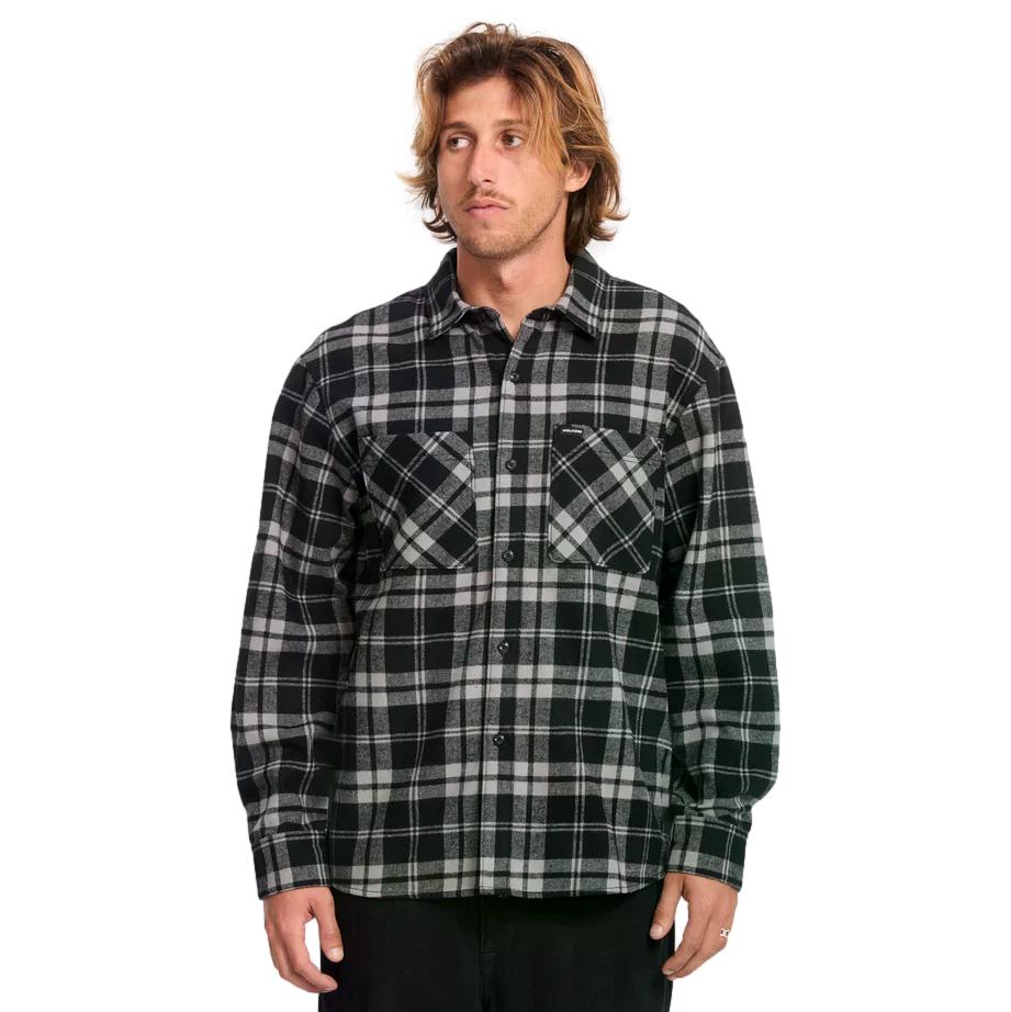 Volcom Hunkstone Shirt Moonbeam